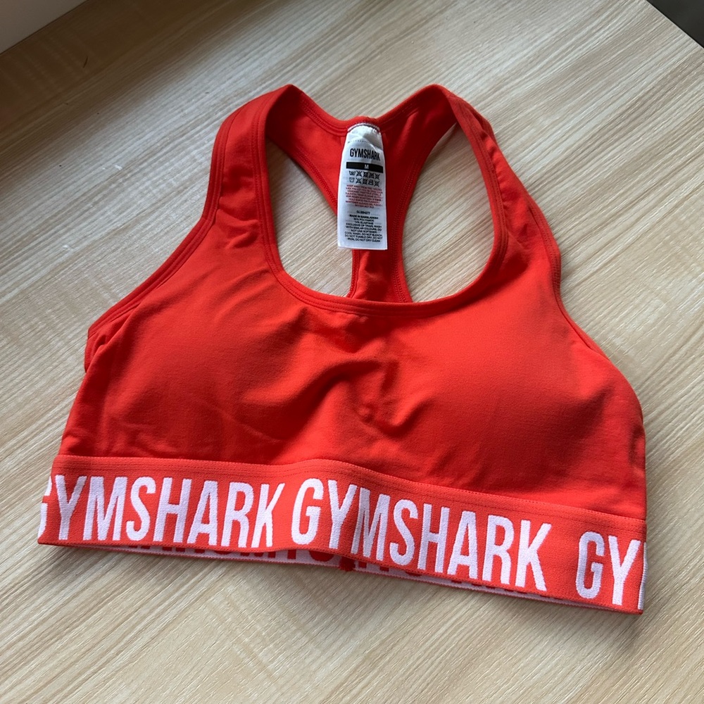 Gymshark Fit Seamless Sports Bra - Orange